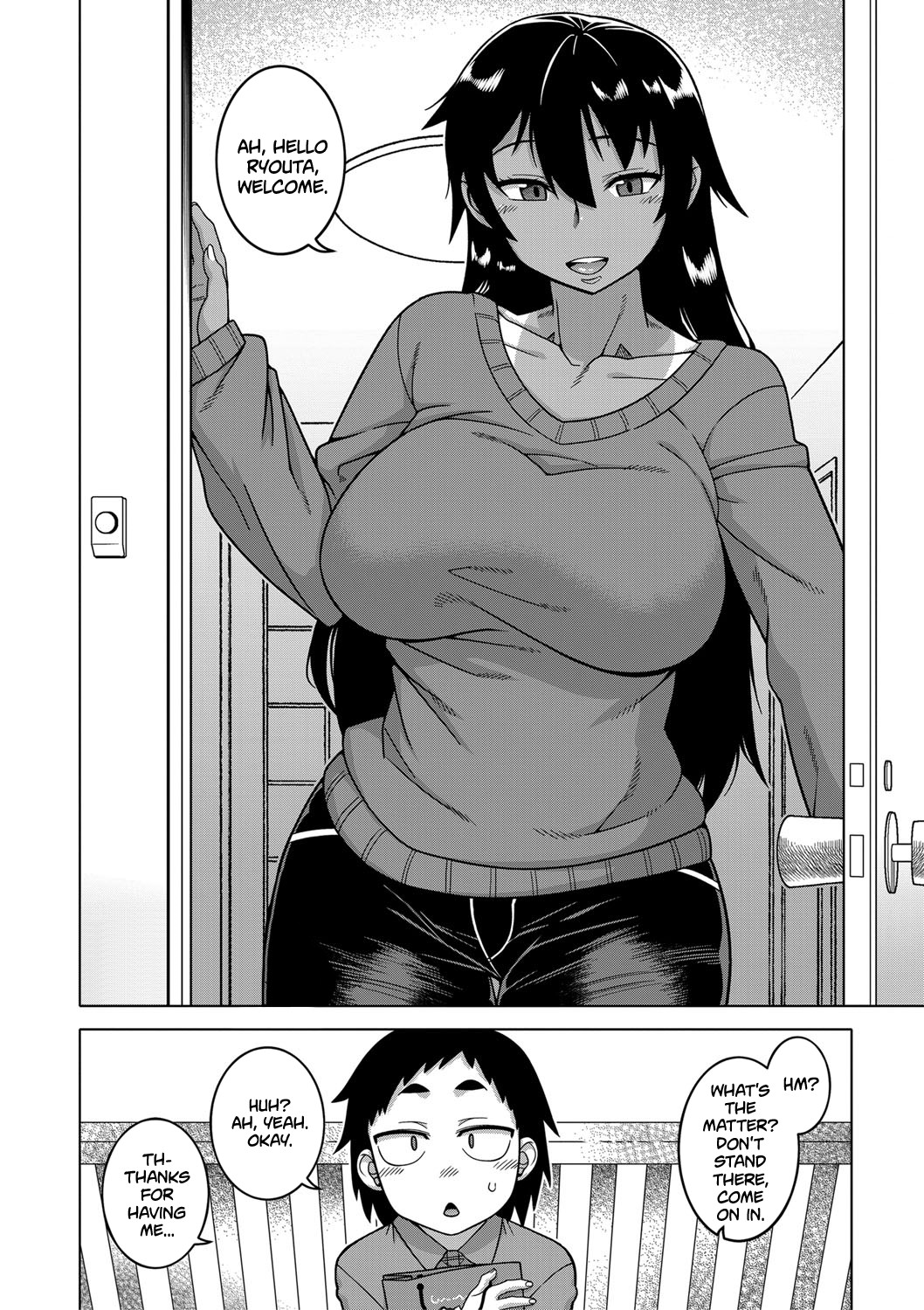 Hentai Manga Comic-My Stupid Older Sister Who's Just a Bit Hot Because Of Her Large Breasts-Chapter 5-2